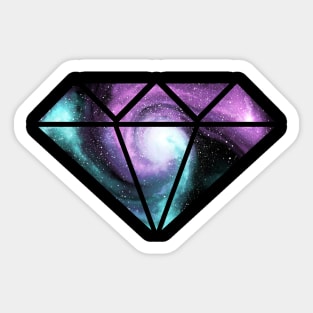 Diamond Galaxy Sticker